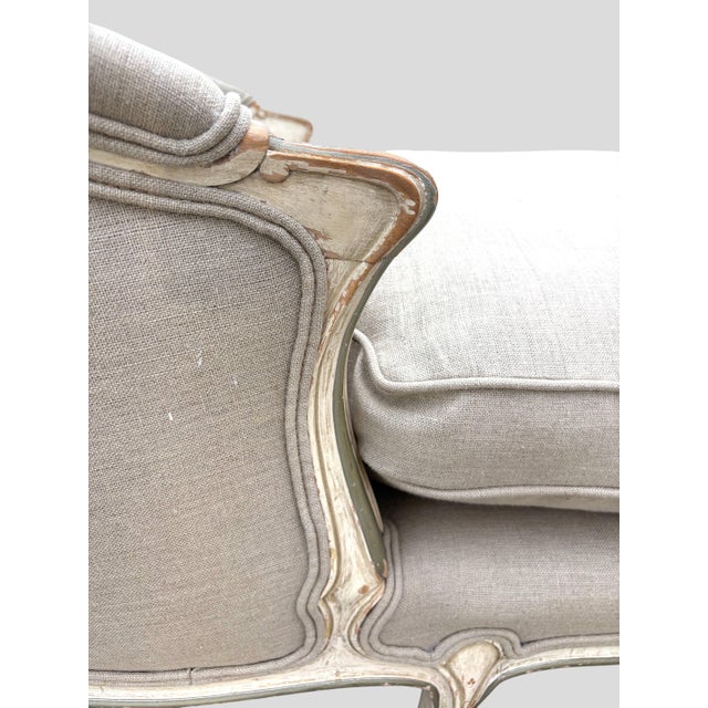 Louis XV Style Chaise Longue For Sale - Image 4 of 6