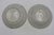 Delft Circa 1780 Dutch Pair of Delft Yellow Rim Blue & White Soup Plates For Sale - Image 4 of 4