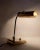 Ministerial Brass Table Lamp with Swivelling Lampshade, 1950s For Sale - Image 9 of 10