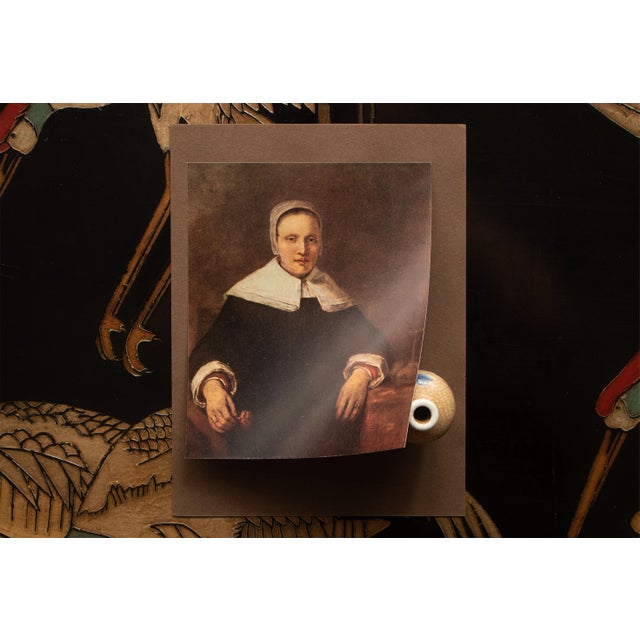 1900 - 1909 1905 After Rembrandt "Young Woman in a Red Chair", First Edition Full-Color Print by M. Menpes For Sale - Image 5 of 6