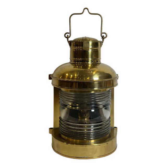 Huge Antique Ships Masthead Lantern For Sale