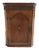 English Fruit Wood Hanging Corner Cupboard For Sale