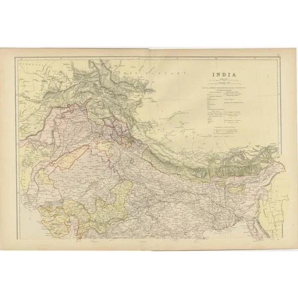 These two maps are part of an 1882 atlas published by Blackie and Son, a notable publishing company in the 19th century...