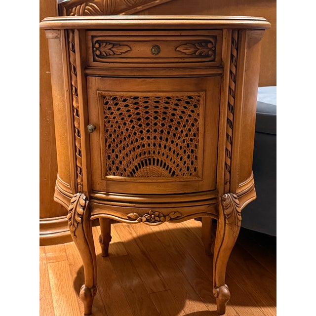 Early 20th Century French Provincial Night Stand/Side Table Possible Reproduction For Sale - Image 4 of 5