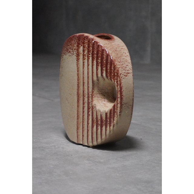 Vintage Bertoncello Ceramic Vase, 1970s For Sale - Image 4 of 7