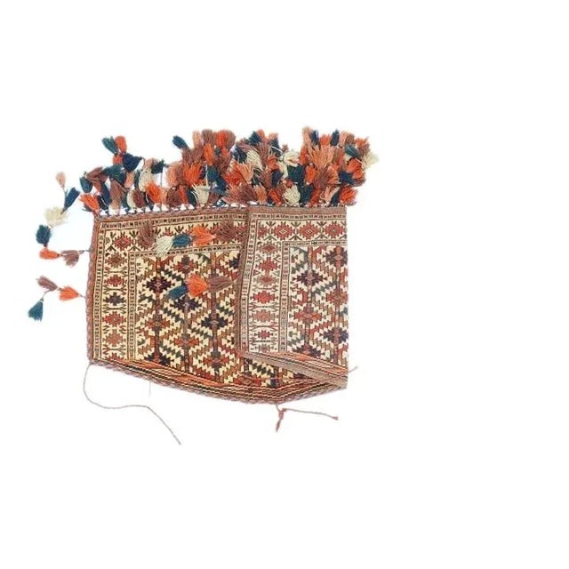 Vintage Turkmen Rug 2'2'' x 4'2''.