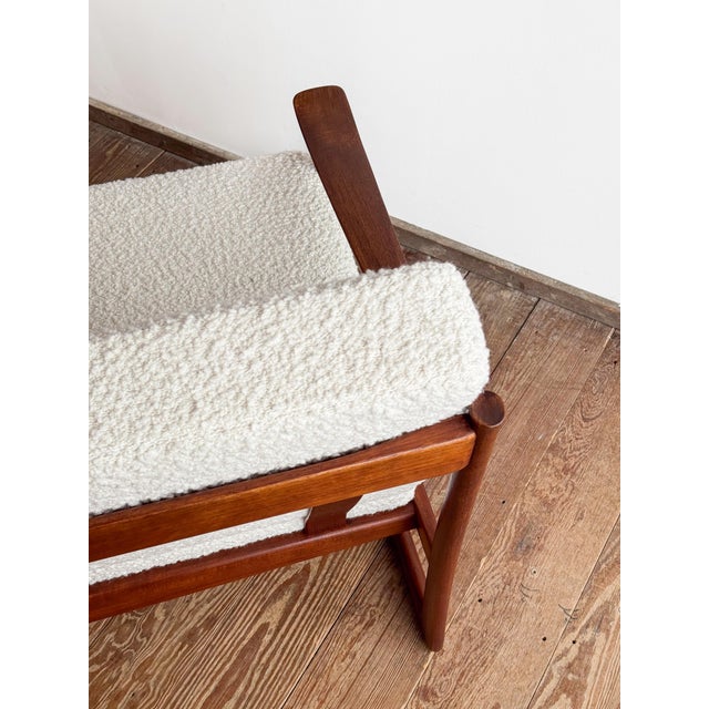 FD130/3 3-Seater Sofa with Bouclé Cover by Peter Hvidt for Cado For Sale - Image 14 of 18