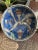 1950s Blue Ceramic Decorative Bowl For Sale - Image 12 of 12