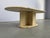 1980s Vintage Oval Travertine Coffee Table, 1980s For Sale - Image 5 of 10