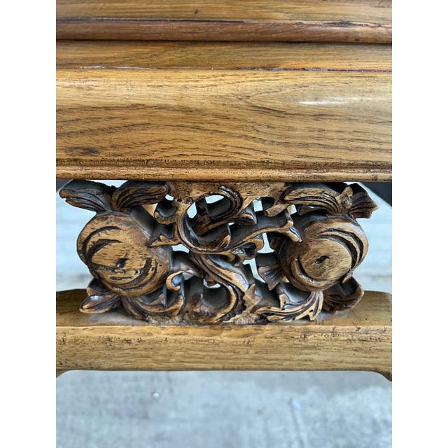 19th Century Chinese Elm Console Altar Table For Sale In Chicago - Image 6 of 9