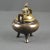 Small Antique Japanese Incense Burner in Bronze, 1890s For Sale - Image 6 of 12