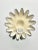 Forever International Green Enamel Metal Flower Wine Glasses - Set of 4 For Sale - Image 9 of 9