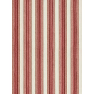 The House of Scalamandré Arlo Stripe Wallpaper, Cherry For Sale