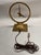 Gold Mid 20th Century Jefferson Golden Hour Clock For Sale - Image 8 of 8
