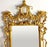 Large George III style Chippendale hand-carved wood pagoda wall mirror. Crafted from pine, this monumental mirror is...