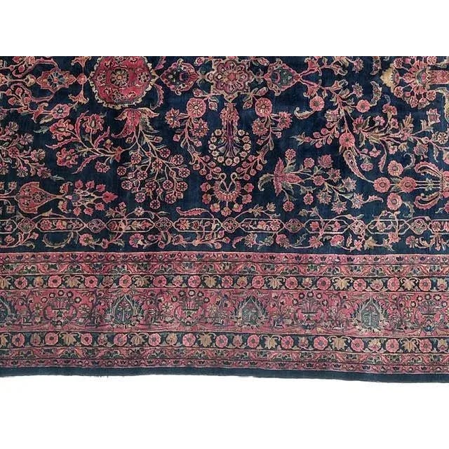 1920s 1920s Antique Sarouk Mohajeran Rug For Sale - Image 5 of 8