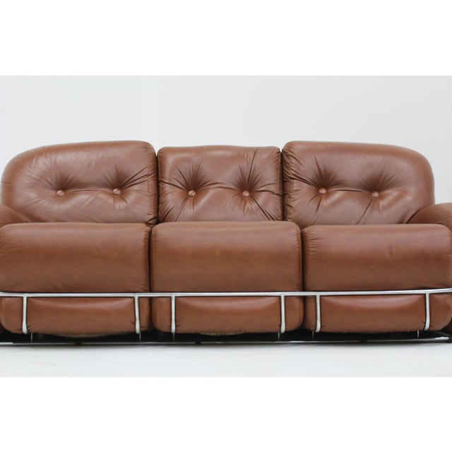 Vintage Okay Sofa from Adriano Piazzesi, Italy, 1970s For Sale - Image 4 of 10