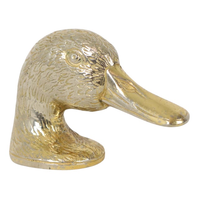 Vintage Metal Duck Bottle Opener, 1960s For Sale