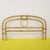 Wood Woven Bamboo Headboard with Arch and Circle Pattern For Sale - Image 7 of 7