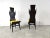 Mid-Century High Back Flame Dining Chairs by Dante Latorre, 1950s, Set of 4 For Sale - Image 6 of 11