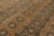 Hand-Knotted Vintage Ottoman Style Rug in Beige-Brown, Blue All Over Pattern For Sale - Image 4 of 9