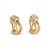 Vintage Tiffany & Co. 1995 Atlas 18k Yellow Gold Diamond Huggie Clip on Earrings, Pair For Sale In Houston - Image 6 of 9