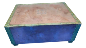 Pre-War Heraldic Box in Copper, 1890s