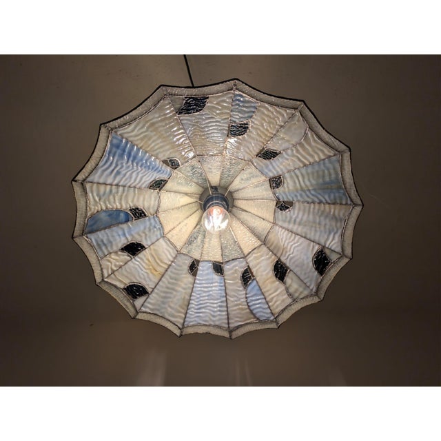 Hanging Lamp in Glass and Metal For Sale - Image 11 of 14