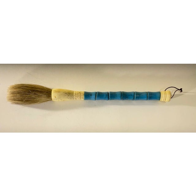 Asian Single Calligraphy Brush For Sale - Image 3 of 10