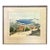 Mid Century Colored Lithograph in Silver Gilt Frame, Signed by Italian Artist Raimondo Giovanettii, Signed For Sale