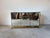 1970s Vintage Ello Furniture Mirrored Glass & Brass Sideboard For Sale - Image 4 of 15