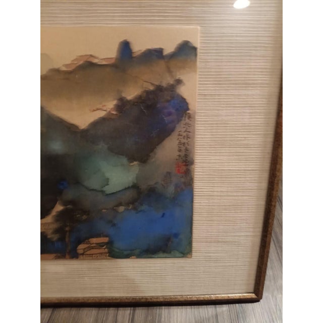 Hou Beiren Painting With Signed Art Book For Sale - Image 6 of 12