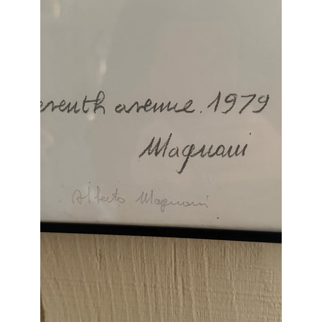 Alberto Magnani (b 1945, Italy) Pencil signed and numbered by the artist. In a nice minimalist black edge frame behind...