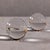 Art Deco 4.5-Inch Diameter Jacy Crystal Glass Balls, Set of 2 For Sale - Image 3 of 4
