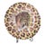 Vintage I. Godinger 1855 Email De Limoges Leopard Safari Cabinet Plate by Fiorilli For Sale