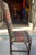 A super solid and traditionally southwestern upholstered. dining chair. The perfect chair for your southwester home!
