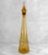 Italian Mid-Century 24" Italian Empoli Amber Optic Art Glass Genie Bottle For Sale - Image 3 of 8