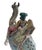 Wood Vintage Indian Folk Art Polychrome Carved Wood Camel With Riders For Sale - Image 7 of 12