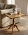 Wood Danish Oak Tile-Top Side Table, Denmark, 1970s For Sale - Image 7 of 8