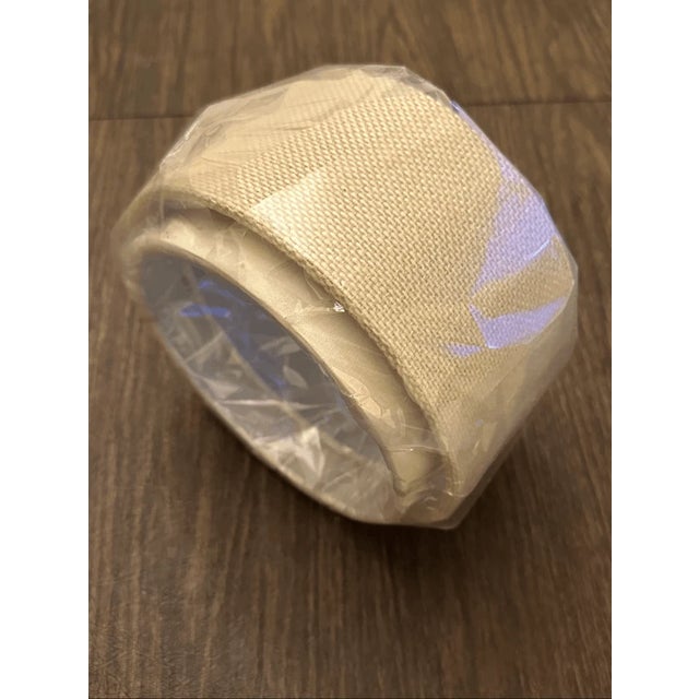 Rustic Style Small Drum Shape Bulrap Lampshade For Sale - Image 4 of 7