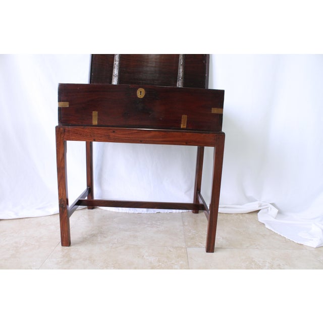 Vintage Wooden Chest Side Table Chairish