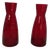 Ypsilon Red Glass Carafes by Bormioli Rocco, 1950s For Sale