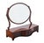 Wood Antique Inlaid Mahogany Dressing Table Swing Mirror, Early 19th Century For Sale - Image 7 of 7