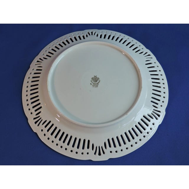 Circa 1946-49 Schwarzenhammer Bavairan Porcelain Reticulated