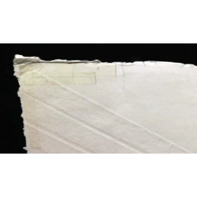 Paper 1980s Catherine Ruane "Debut" Original Acrylic Mixed-Media Print on Japon Paper For Sale - Image 7 of 11