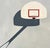 Contemporary Let's Go by Justin Wheatley | Acrylic on Canvas Basketball hoop and ball against a wall. For Sale - Image 3 of 5