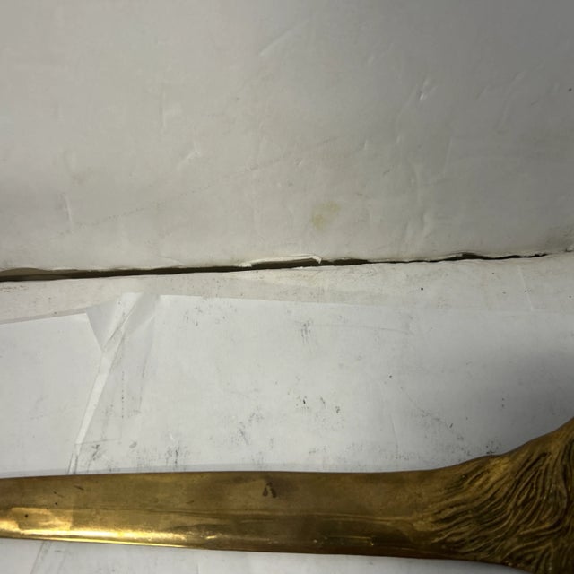 Traditional 1980s Brass Dog Head Letter Opener by Virginia Metalcrafters For Sale - Image 3 of 9