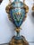 French Gilt Bronze and Champleve Enamel Lamps For Sale - Image 4 of 12