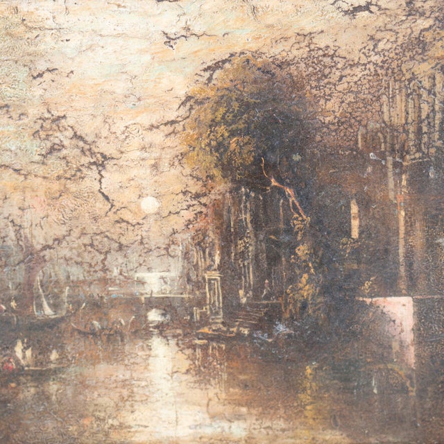 Venetian Artist, Landscape, 18th-19th Century, Framed For Sale - Image 4 of 7