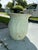 Large Ivory Glazed Terracotta Planter With Flared Rim For Sale In Miami - Image 6 of 9